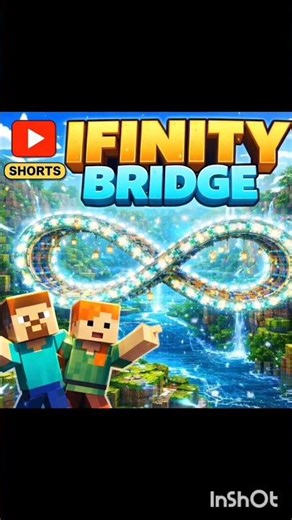 Minecraft but making infinite bridge 🌉🌉