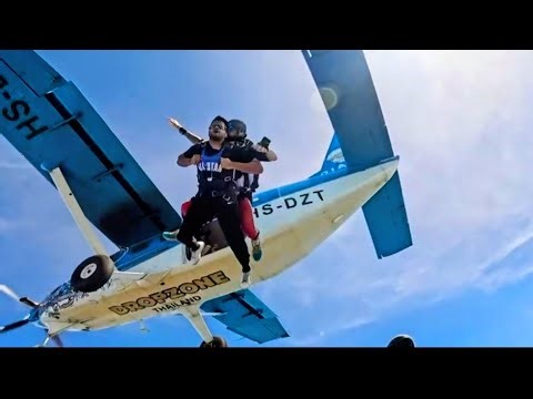 I Skydived Without A Parachute #skydive #skyhigh #skyjumps