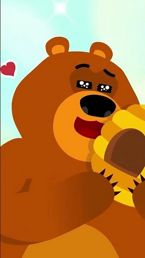 #shorts Honey Bear Song | My Honey! | Animal Songs | Nursery Rhymes & Kids Songs