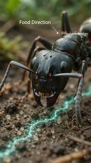 Why Do Ants Always Walk in a Line? #shorts
