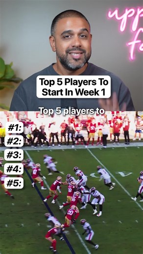 Start These 5 Fantasy Football Players Week 1