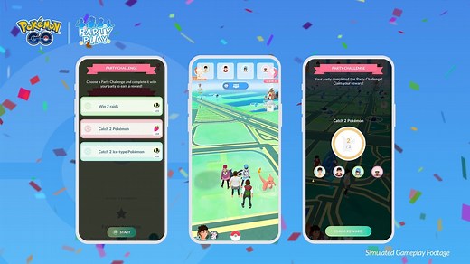 Pokemon GO All Party Challenges: Tasks and rewards