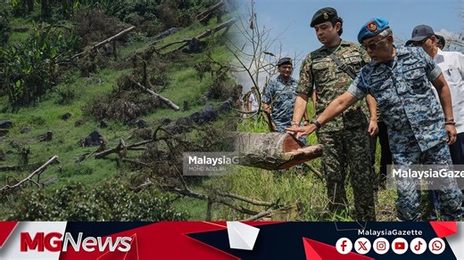 9.9K views · 208 reactions | Sultan Pahang Mencemar Duli 'Terjah' Kebun Durian Haram Sultan Pahang, Al-Sultan Abdullah Ri'ayatuddin Al-Mustafa Billah Shah, meluahkan rasa terkejut baginda selepas dimaklumkan bahawa kira-kira 10,521 hektar tanah diceroboh di daerah Raub sejak beberapa dekad lalu. #DaulatTuanku #CerobohTanah Video : Asyraf | Malaysia Gazette | Facebook