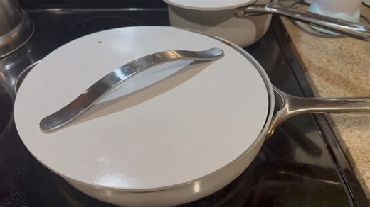 Watch My honest review of our CARAWAY cookware set on Amazon Live