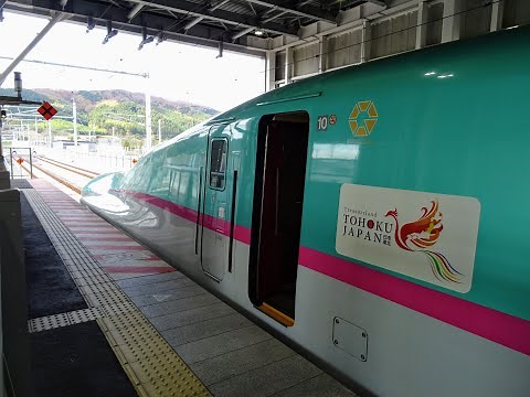 北海道新幹線はやぶさ号で通過する海底トンネル 青函トンネル 車内アナウンス