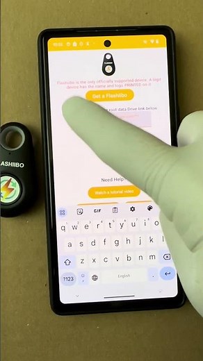 Tutorial for Flashiibo Companion Android App