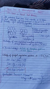 Third Law of Thermodynamics(Also Knows as Nernst Heat theorem)... | Filo