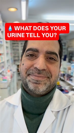 Pharmacist Mufit Karacabeyli on Instagram: "It is my song playing in the background :) That being said; 💧 WHAT DOES YOUR URINE TELL YOU? #health #urine #kidney Your urine is like a daily health report that your body gives you for free. The color, smell, and frequency can reveal hydration levels, diet balance, or even hidden health problems. Learning these signals helps you protect your kidneys, bladder, and overall well-being. ⚠️ This is only educational info – not a substitute for medical advi