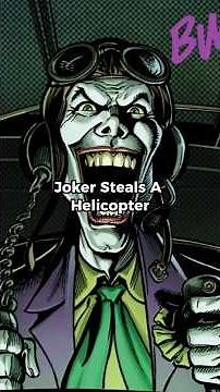Joker Steals a Helicopter #batman #shorts