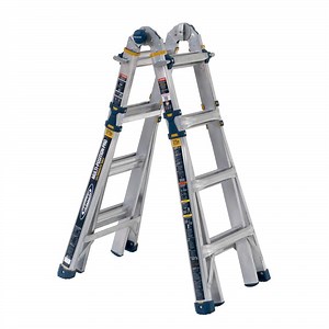 Reviews for Werner 5 in 1 Multi Position Pro 18 ft. Reach Aluminum Adjustable Multi Position Ladder, 375 lb. Load Capacity Type IAA Duty | Pg 1 - The Home Depot