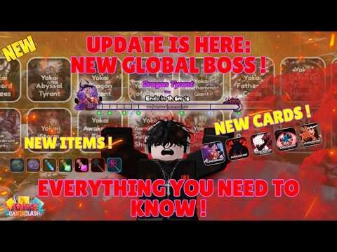 NEW UPDATE IS HERE! Global Boss, NEW Cards & Gear! [Anime Card Clash]