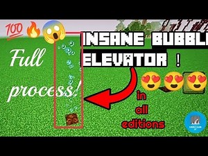 How to build🤔 "Bubble Elevator"🛗 😱in Minecraft?🔥🔥🔥💯💯💥💀🤯