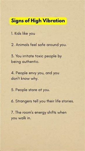 Signs You Have High Vibration Energy ✨ (Are You One of Them?)