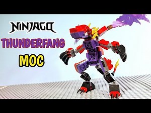 LEGO Ninjago THUNDERFANG MOC - How to build