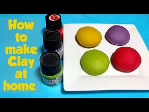 How to make Play Dough at home | Easy clay dough recipe No cook | Young Stars
