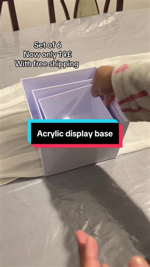 Transform Your Party with Acrylic Display Bases