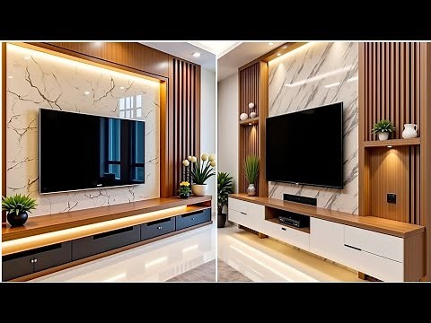 Top 200 Stylish Modern TV Unit Designs for Living Rooms 2026 | TV Cabinet & Home Interior Ideas