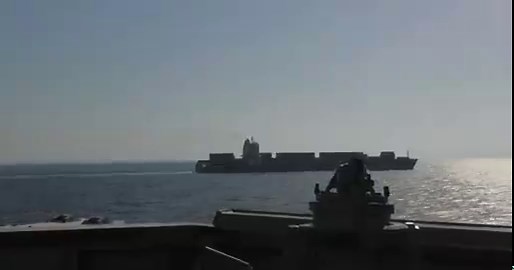 U.S. forces operating in the Arabian Sea enforced naval blockade measures against an Iranian-flagged cargo vessel attempting to sail toward an Iranian port, April 19.Guided-missile destroyer USS Spruance (DDG 111) intercepted M/V Touska as it transited the north Arabian Sea at 17 knots enroute to Bandar Abbas, Iran. American forces issued multiple warnings and informed the Iranian-flagged vessel it was in violation of the U.S. blockade.After Touska’s crew failed to comply with repeated warnings