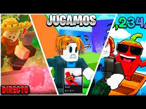 🔥DIRECTO 🔥😱 ROBLOX 😱 | ESCAPA DEL TSUNAMI | VELA POR BRAINROTS | GARDEN HORIZONS