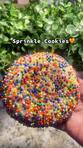 Colorful Sprinkle Cookies Recipe