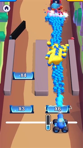 Blue Army Destroys Red Base! 💪 Satisfying Crowd Battle Game Gameplay 🎮