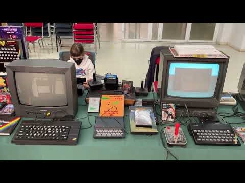 Dos ZX Spectrum conectados en red mediante Interface 1