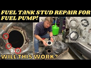 RUSTED Fuel Pump Stud Repair Kit Install