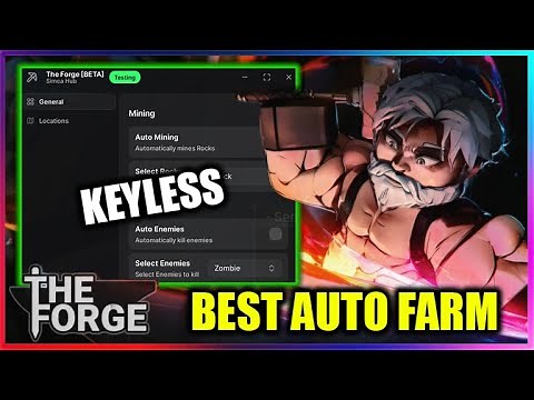 [⚔️NEW] The Forge Script - AUTO MINING, FORGE, KILL