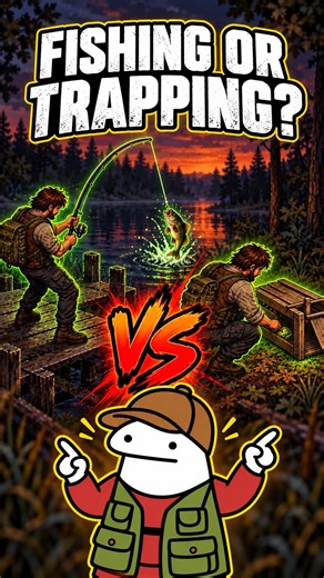 Fishing or Trapping? Best Food Method in Project Zomboid Build 42 #projectzomboid #build42