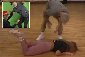 Strictly bloopers see Maisie Smith fall and Bill Bailey PUNCHED in the face by Oti