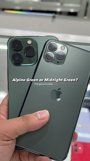 Green Lover? 💚 13pro x 11pro #fyp #iphones @megatronicmobile | Megatronic Mobile