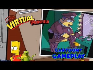 Cartoony Gameplay: The Simpsons Virtual Springfield PART 1
