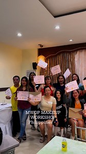 2.3K views · 17 reactions | Congratulations on completing MWOP MAKEUP WORKSHOP Batch 676 癩 #mwopmakeupclass #mwopmakeupworkshop #makeupworkshopphilippines | Marc Works of Passion | Facebook