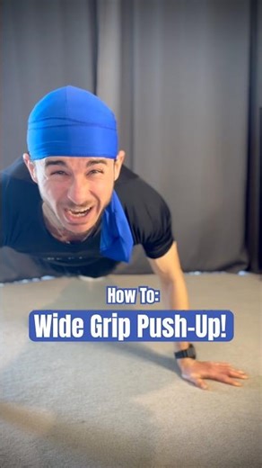 Wide Grip Push-Up Technique #athleterapper #bailezzey