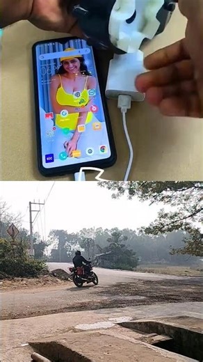 Dynamo Motor Se Mobile Charge 🔋 | Cycle Dynamo Power Experiment | Science Project