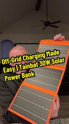 🌞 Power your adventures anywhere, anytime. This @Tainbat 30W Portable Solar Charger 10,000mAh Power Bank keeps your phone, drone, and gear charged whether you’re hiking, camping, or dealing with a power outage. ✔️ Clips to your backpack and charges while you walk ✔️ Built-in battery for nighttime or cloudy days ✔️ USB & Type-C compatible for all your devices ✔️ Lightweight, foldable, and perfect for emergency kits Never get stuck with a dead phone again. 🔋 Tap the link and grab yours before th
