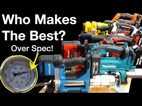 Best Cordless Grease Gun Tested