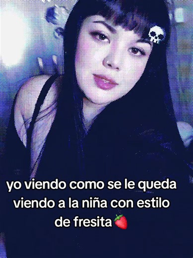 Recuerden que solo es un tik tok jajaj 💜🖤#fresita #chile #girls #love #instagram