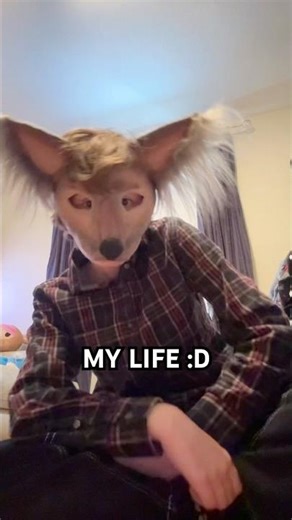 Yipppee #suburbancoyote #therian #coyotetherian #theriantropy #therianmask #selfexpression