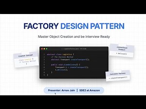 🚀 Factory Design Pattern (Simple Factory) | LLD Interview Preparation 🔥