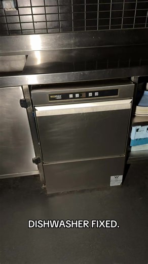 Dishwasher fixed. #dishwasher #mantraplumbing