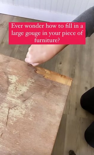 How to Use Bondo Wood Filler for Furniture Painting Prep