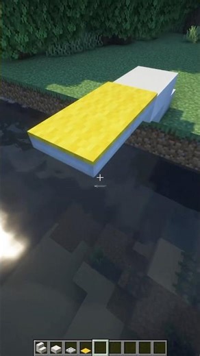 Small But Cool Diving Board in Minecraft! #shorts