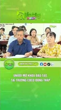 UNIDO mở khóa đào tạo tại trường CĐCĐ Đồng Tháp
