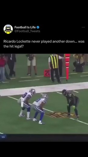 brutal sport😕 #lockette #injury #bighit #cowboys