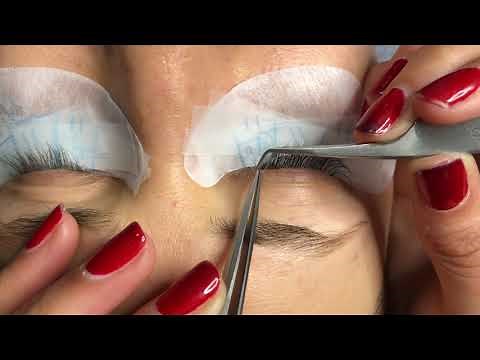 Volume Eyelash Extensions Set using 3D 4D and Individuals (SMALL EYES)