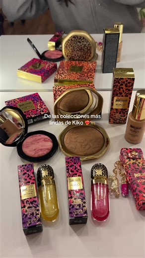 @Vivian❤️‍🔥 just unboxed the ultimate glam haul 💖✨ From bold shades to statement details, the new #JustCavallixKIKO limited edition collection is serving fierce energy only. Which product are you grabbing first? 🐆 #KIKOMilano #beauty #makeup #limitededition