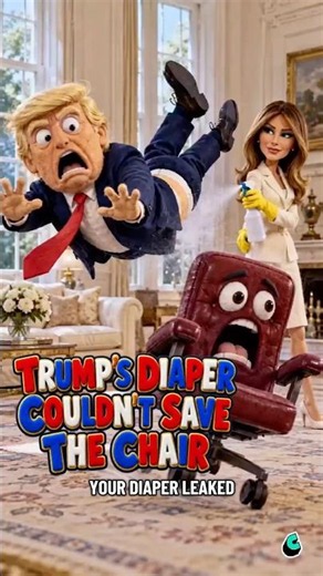 Trump’s Chair Finally Shows the Evidence 😂