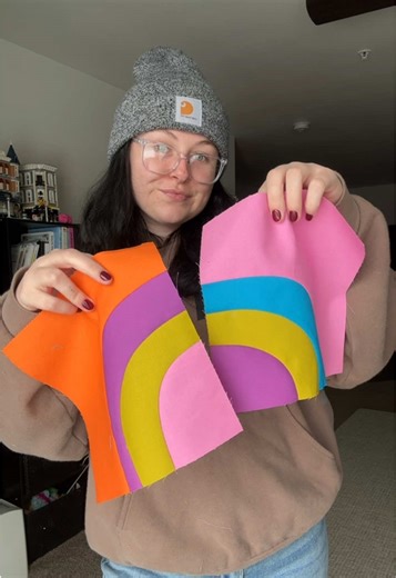 Groovy 🧡🕺🏻 Block pattern: Ripple by Maria Shell #groovy #quilting #quiltersoftiktok #fyp