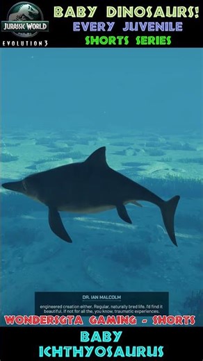 Baby Ichthyosaurus - Juvenile Dinosaur Series - JWE3 Showcase